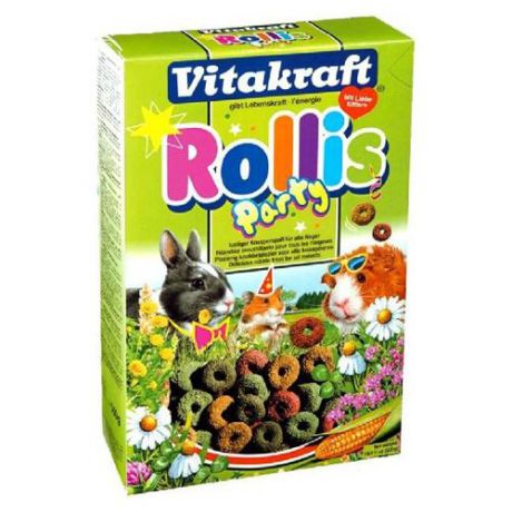 Корм для грызунов VITAKRAFT ROLLINIS для грызунов универсальный сух. 500г