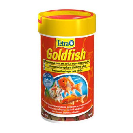 Корм для рыб TETRA AniMin Goldfisch Food в хлопьях для всех видов золотых рыбок 100мл