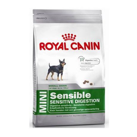 Корм для собак ROYAL CANIN (Роял Канин) Size Mini Sensible для мелких пород с чувствительным пищеварением сух. 800г