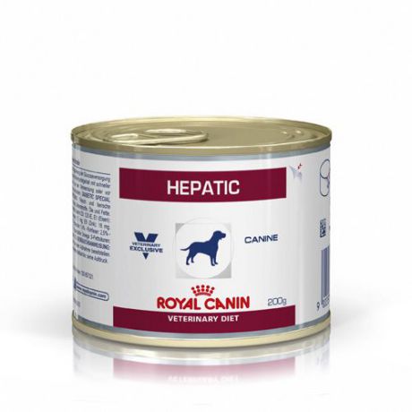 Корм для собак ROYAL CANIN (Роял Канин) Hepatic Canine, конс. 200г