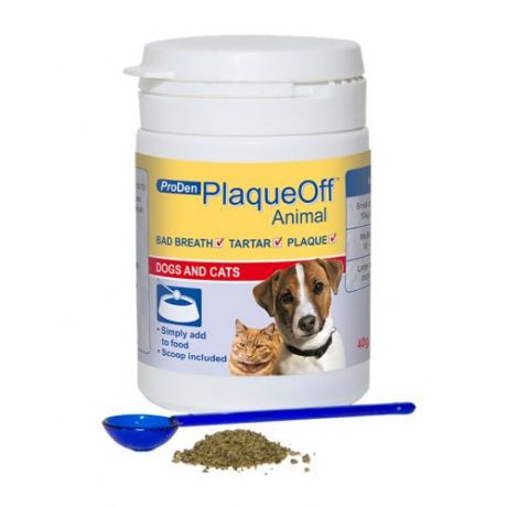 ProDen PlaqueOff средство для профилактики зубного камня у собак и кошек 40г