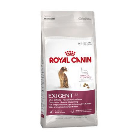 Корм для кошек ROYAL CANIN (Роял Канин) Exigent 33 Aromatic Attraction для привередливых к аромату продукта сух. 400г