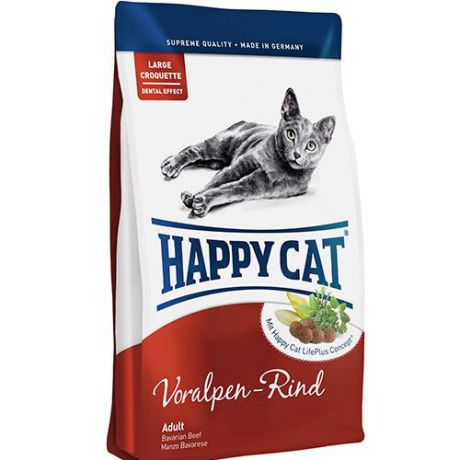 Корм для кошек HAPPY CAT Fit & Well альпийская говядина сух.4кг