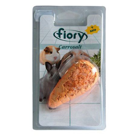 Био-камень для грызунов FIORY в форме моркови 65г