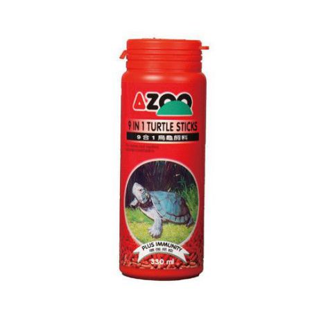 Корм для черепах AZOO 9 В 1 Палочки, 330мл