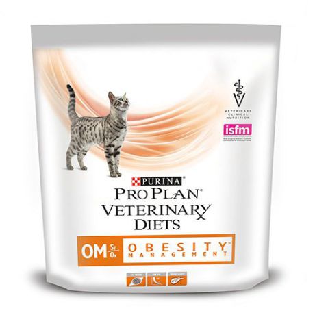 Корм для кошек PRO PLAN Veterinary Diets при ожирении, птица сух. 350г