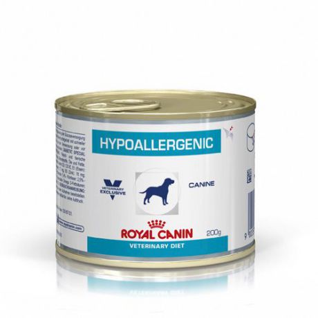 Корм для собак ROYAL CANIN (Роял Канин) Hypoallergenic Canine, конс. 200г