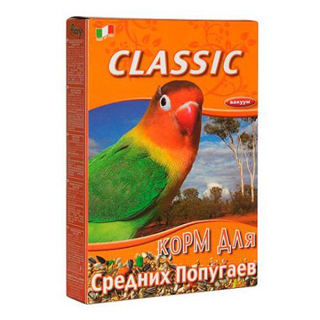 Корм для птиц FIORY Classic для средних попугаев 650г