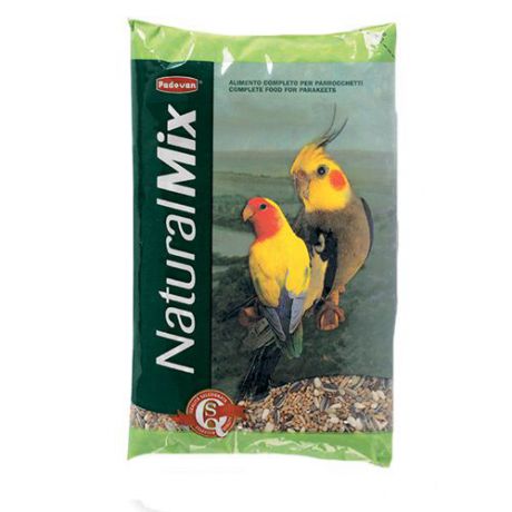 Корм для птиц PADOVAN для средних попугаев пакете 850г