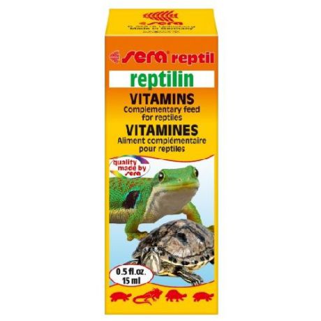 Корм для рептилий SERA Reptilin мультивитамины для рептилий 15мл