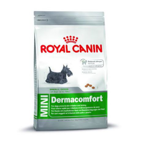 Корм для собак ROYAL CANIN (Роял Канин) Size Mini Dermacomfort для мелких пород с чувствительной кожей сух. 4кг