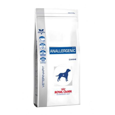 Корм для собак ROYAL CANIN (Роял Канин) Vet Diet Anallergenic AN 18 при пищевой аллергии сух. 8кг