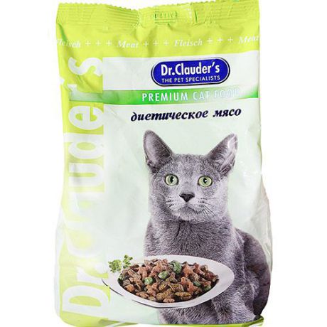 Корм для кошек Dr.Clauder's диетическое мясо сух. 15кг