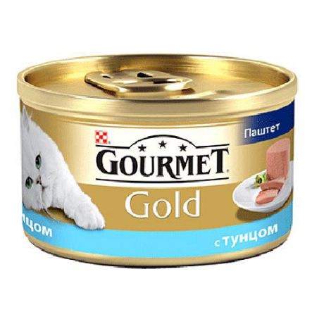 Корм для кошек Gourmet GOLD мусс тунец конс. 85г