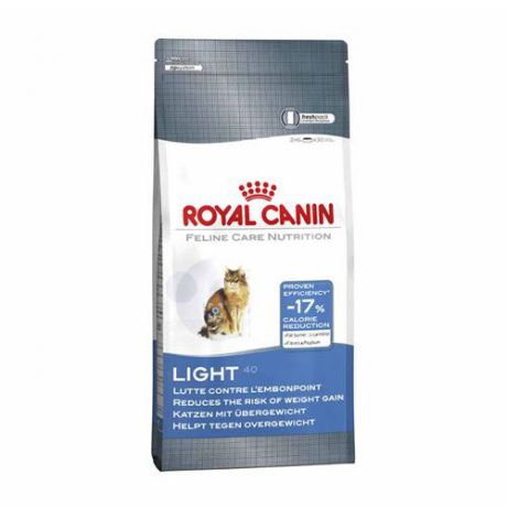 Корм для кошек ROYAL CANIN (Роял Канин) Light 40 для склонных к полноте сух. 2кг