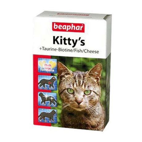 BEAPHAR Витамины для кошек смесь "Kitty's MIX" 180шт