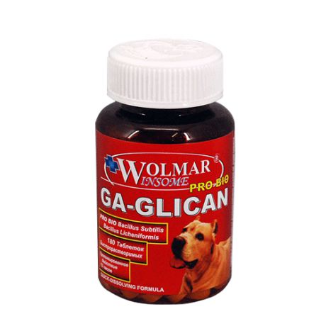WOLMAR Bio Ga-Glican Витамины для собак 180таб.