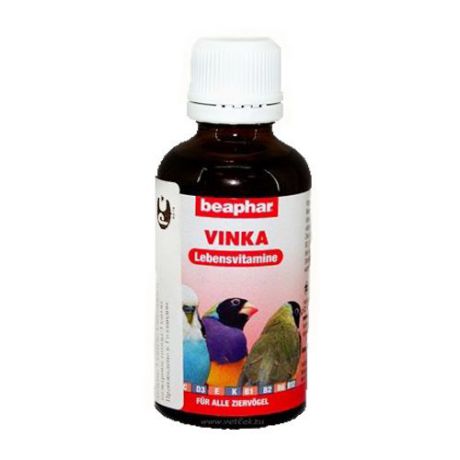 BEAPHAR Витамины для укрепления иммунитета у птиц «Vinka» 50мл