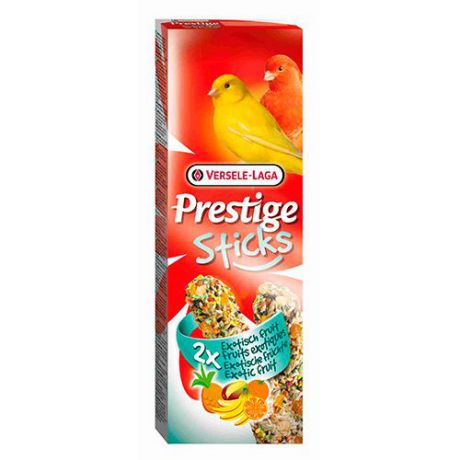 Лакомства для птиц VERSELE-LAGA Prestige палочки для канареек с экзотическими фруктами 2х30г