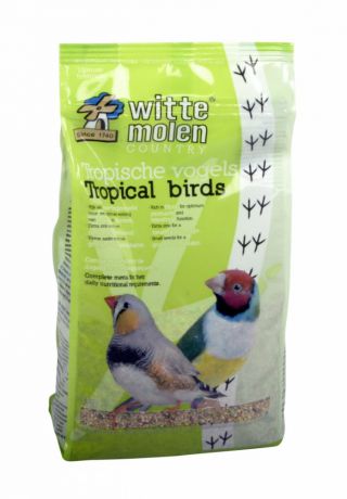Корм для экзотических птиц Witte Molen Country Tropical Bird 1кг