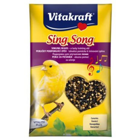 Корм для птиц VITAKRAFT Подкормка для канареек для пения 20г