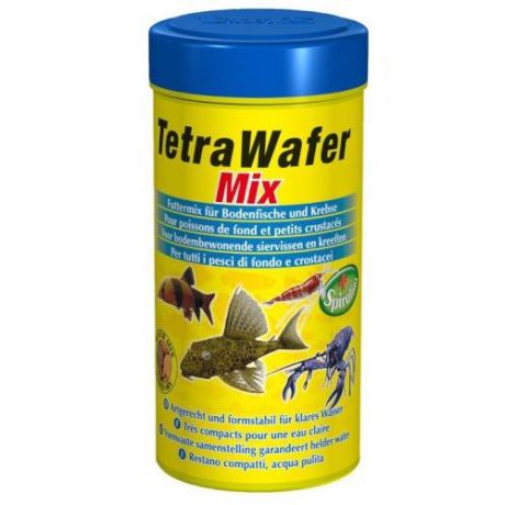 Корм для рыб TETRA Wafer Mix корм-чипсы для всех донных рыб 250мл