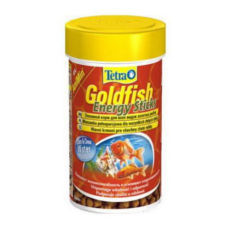 Корм для рыб TETRA AniMin Goldfisch Sticks Energy энерг.корм для золотых рыб в палочках 100мл