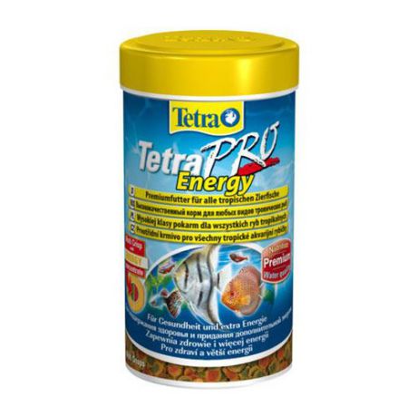 Корм для рыб TETRA PRO Energy корм-чипсы для всех видов рыб для доп.энергии 250мл
