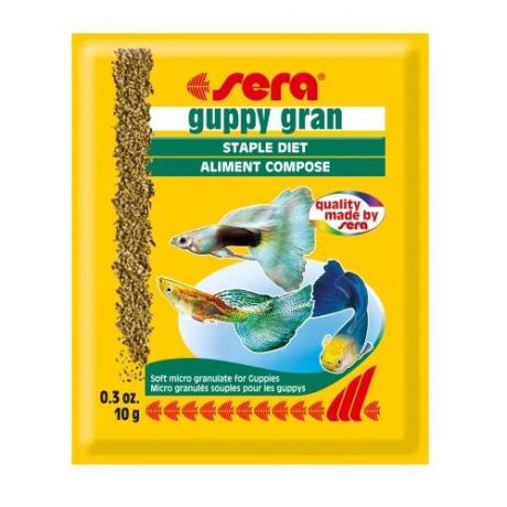 Корм для рыб SERA Guppy Gran 10г