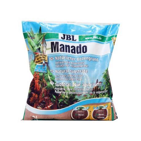 Питательный грунт JBL Manado 5l улучшающий качество воды и стимулирующий рост растений, 5л