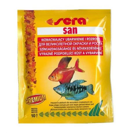 Корм для рыб SERA San 10г (пакетик)