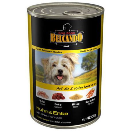 Корм для собак BELCANDO Индейка, рис конс. 400г