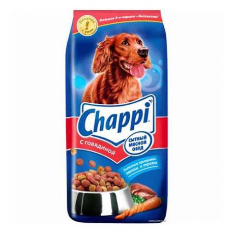 Корм для собак Chappi Говядина сух. 15кг