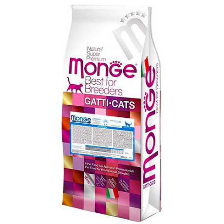 Корм для кошек MONGE Cat Urinary профилактика МКБ сух. 10кг