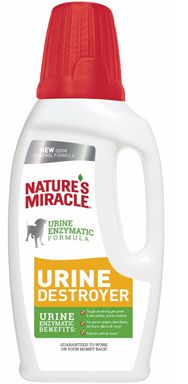 Уничтожитель пятен, запахов и осадка от мочи NATURES MIRACLE Urine Destroyer для собак 945мл