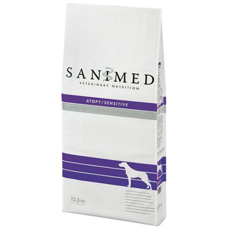 Корм для собак SANIMED dog Skin/Sensitive при пищевой аллергии сух. 12,5кг