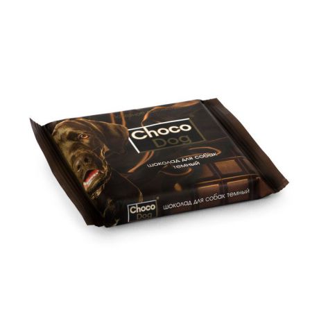 ВЕДА Choco Dog Лакомство для собак шоколад темный 15г
