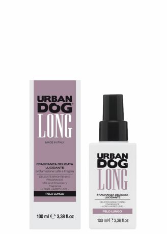 Ароматизатор URBAN DOG деликатный с блеском, аромат молока и клубники, Long Hair 100мл