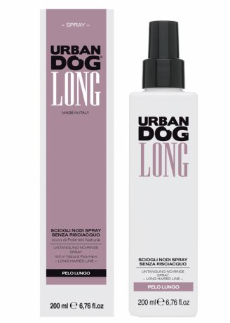 Спрей URBAN DOG для распутывания колтунов, без ополаскивания, Long Hair 200мл