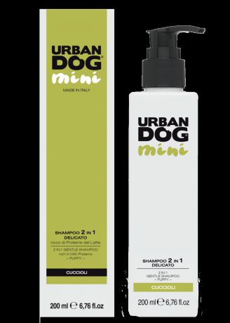 Шампунь URBAN DOG 2 в 1 питающего действия, Short Hair 200мл