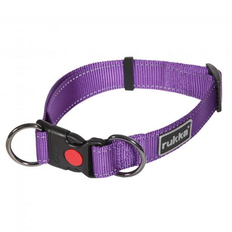 Ошейник для собак RUKKA Bliss Collar 25мм (30-50см) фиолетовый