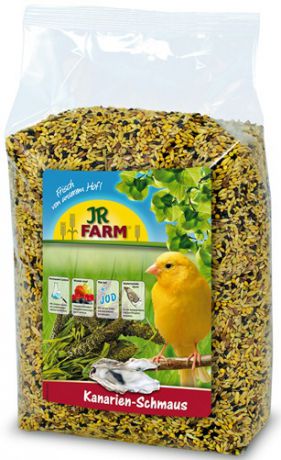 Корм для птиц JR Farm Crunch для канареек сух. 1кг