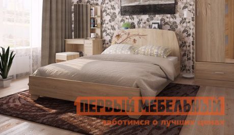 Двуспальная кровать Мебельсон Виктория-1 Кровать 1.6