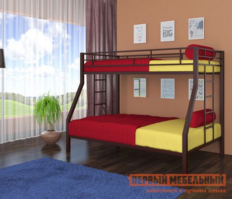 Двуспальная двухъярусная кровать для взрослых МФ 4 Сезона Милан