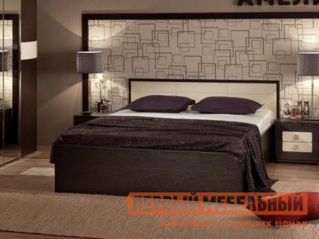 Двуспальная кровать ТД Арника АМЕЛИ x Кровать (деревянные ламели)