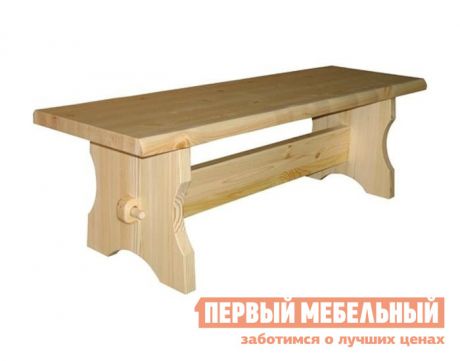 Деревянная лавочка в коридор Добрый мастер Ск-1400s / Ск-1800s
