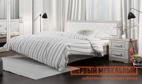 Двуспальная кровать ТриЯ СМ-223.01.005