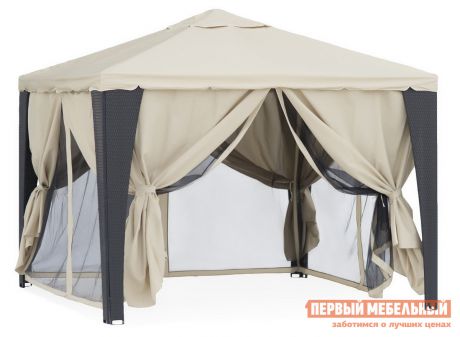 Садовый шатер с москитной сеткой для дачи Лекс групп 3176
