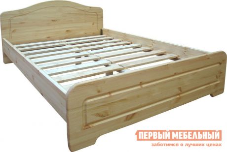Двуспальная кровать из массива дерева Добрый мастер К-1у