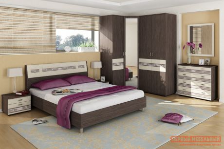 Комплект мебели для спальни Витра Ривьера К2